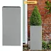 IDEALIST Lite Tall Square Contemporary Light Concrete Planter