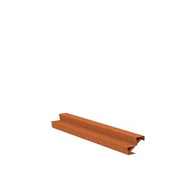 2 Steps Corten Steel Stair