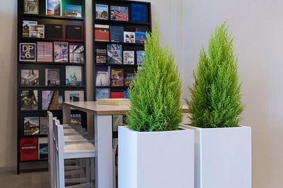 Fibrestone Yang Tall Planter by Idealist Premium Fibrestone Yang Tall Planter by Idealist Premium