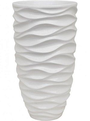 Luxe Lite Glossy Sea Tall Indoor Planter