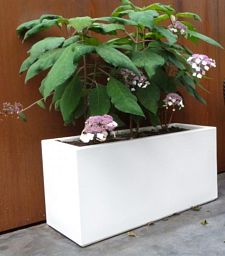 AXIS Trough Outdoor Fiberglass Planter
