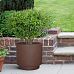 IDEALIST Lite Hammered Stone Cylinder Outdoor Planter