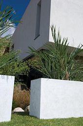 Trough Fiberstone Contemporary Planter By Cadix Capi Lux