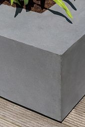 Fibrestone Jumbo Seating Square Planter by Idealist Premium