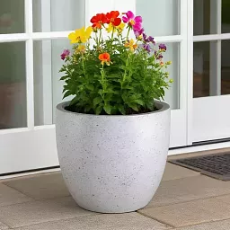 IDEALIST Lite Contemporary Light Concrete Egg Planter