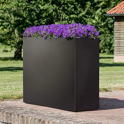 IDEALIST Lite Contemporary Light Concrete Trough Planter