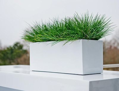 WINDOW BOX Fiberstone Planter by Idealist Premium Balcony Glossy
