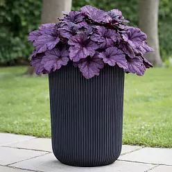 IDEALIST Lite Ribbed Cylinder Outdoor Planter