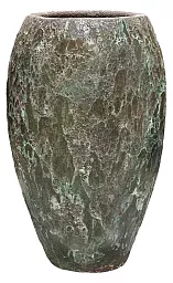 Lava Ceramic Tall Planter | Large Indoor and Outdoor Plant Pot Vase