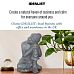 IDEALIST Lite Resting Buddha Grey Indoor and Outdoor Statue L27.5 W24.5 H35.5 cm