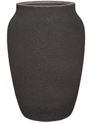 Tall Ficonstone Hera Round Vase Planter by Idealist Premium