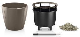 LECHUZA CLASSICO LS Round Poly Resin Self-watering Planter