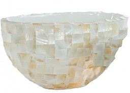 Oceana Boat Round Indoor Planter
