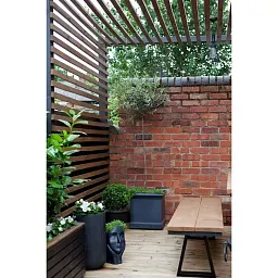 IDEALIST Lite Victorian Box Square Light Stone Outdoor Planter