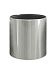 President Round Stainless steel brushed Indoor Planter 