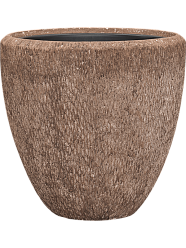 Polystone Egg Planter + Liner | Indoor Plant Pot