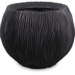 River Round Polystone Outdoor Planter