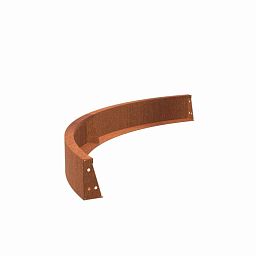 CorTen 3ml Retaining Wall Outside Curve