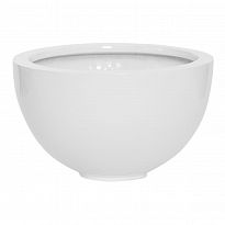 Fiberstone Glossy White Peter M D30 H18 cm Planter by Idealist Premium...
