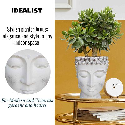 IDEALIST Lite Buddha Face Plant Pot Indoor