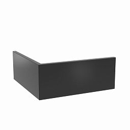 Aluminium 4ml Retaining Wall Outside Corner