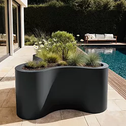 WAVE Outdoor Fiberglass Planter