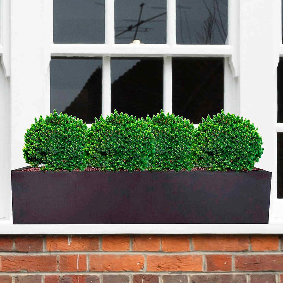 IDEALIST Lite Window Box Light Concrete Planter