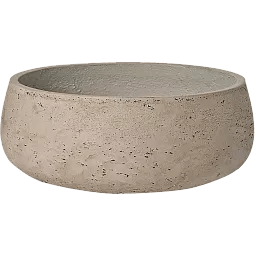 Rough Fibreclay Bowl Planter | Indoor and Outdoor Plant Pot