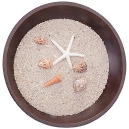 Plant Pot Toppers Stones Beach Sand