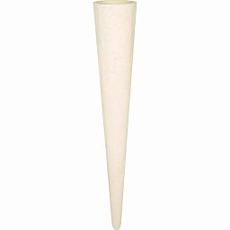 Wall Cone Round Tall Polystone Indoor Planter