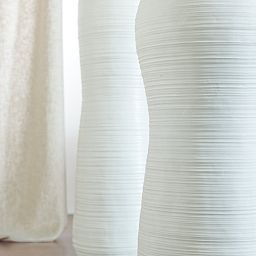 Harmony Round Tall Polystone Indoor Planter
