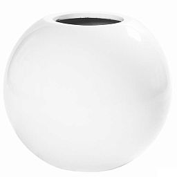Round Fiberstone Planter by Idealist Premium BETH Glossy