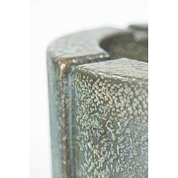 Patina Round Tall Polystone Outdoor Planter