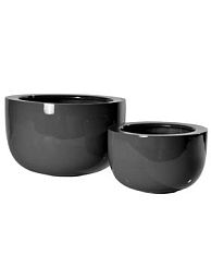 Fiberstone Glossy Round Sunny Planter by Idealist Premium
