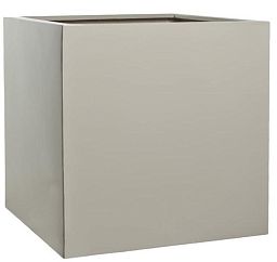 Square Fiberstone Planter by Idealist Premium BLOCK Glossy