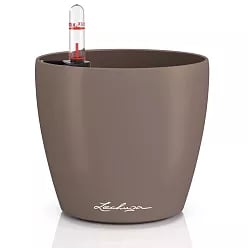 LECHUZA CLASSICO Color Round Poly Resin Self-watering Planter