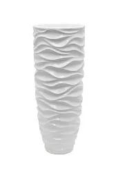 Luxe Lite Glossy Sea Tall Indoor Planter