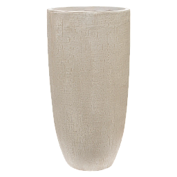 Raindrop Fibreclay Tall Planter | Indoor and Outdoor Plant Pot