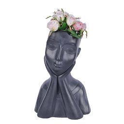 IDEALIST Lite Oval Bust Face Plant Pot Indoor