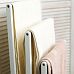 Froppi Bamboo Free Standing Towel Rack, Wooden Towel Holder and Ladder with 3 Bars