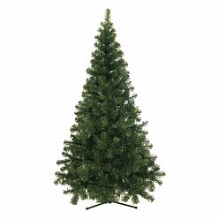 XMMS Dublin Artificial Christmas Tree with Tree Skirt & Cotton Gloves Pine Green Needles