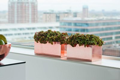 Trough Fiberstone Planter by Idealist Premium Balcony