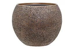 Opus Polystone Globe Planter + Liner | Hit Finish Indoor Plant Pot