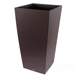 LECHUZA CUBICO Tall Poly Resin Planter Only