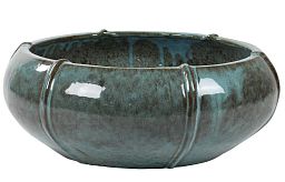Ceramic Bowl Lined Glossy Planter Pot In/Out
