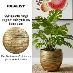 IDEALIST Lite Row Style Round Indoor Planter