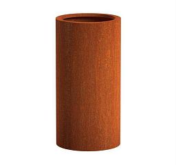 Atlas Outdoor Corten Steel Round Planter