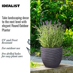 IDEALIST Lite Wave Style Outdoor Egg Planter