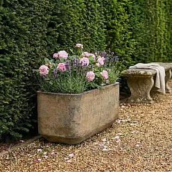 Atlas Large Trough Planter | Fiberstone Indoor and Outdoor Plant Pot