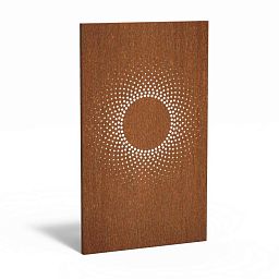 CorTen High Panel Abstract